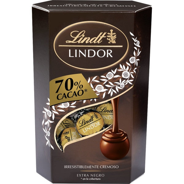 Chocolate Trufas Extra Negro 70 Lindt 200 g