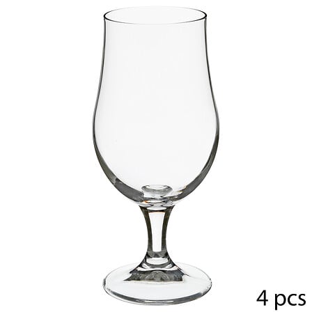 Set 4 Vasos Cerveceros Tulip Vidrio SG 1 un