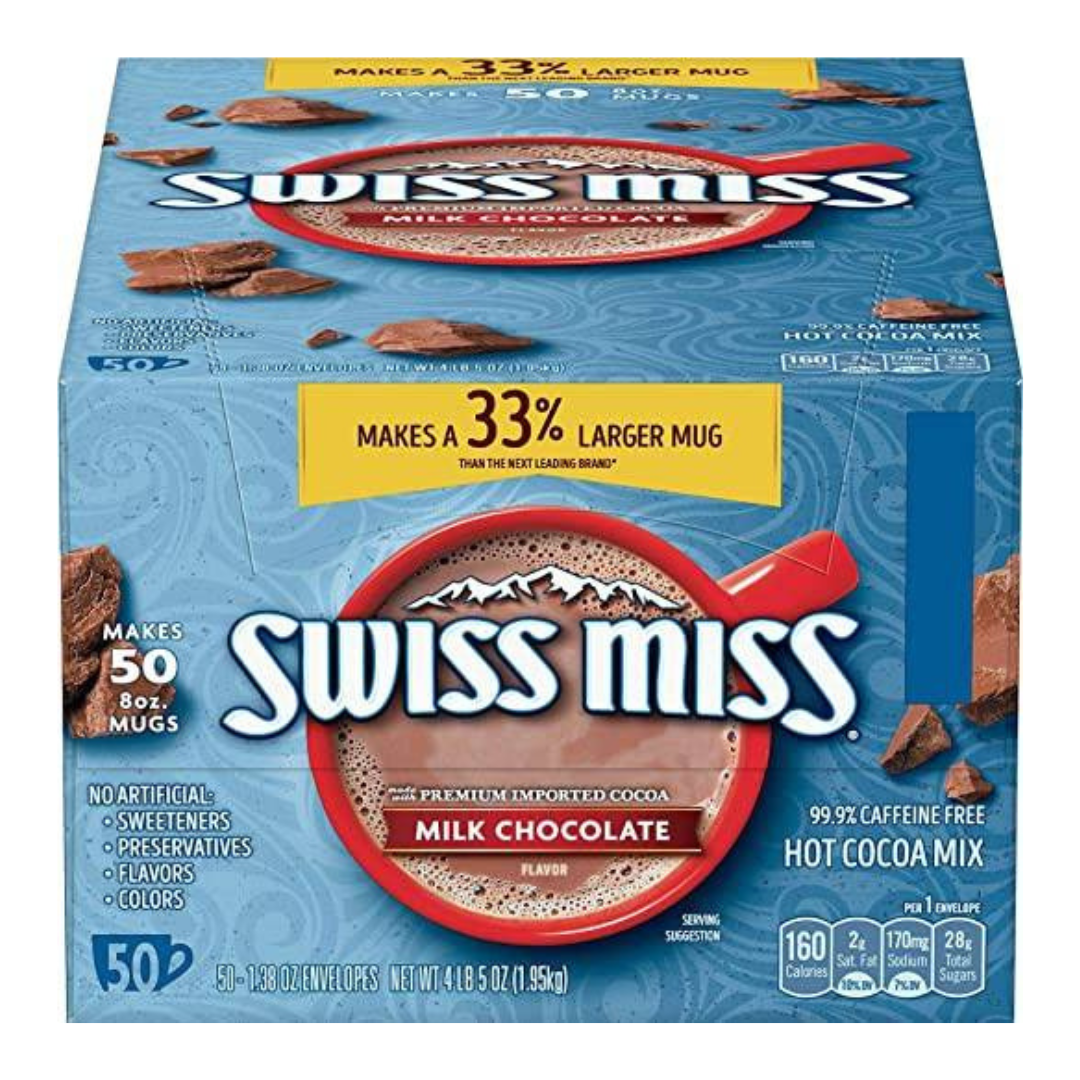 Mezcla de Chocolate Caliente Swiss Miss 50 un x 39 g