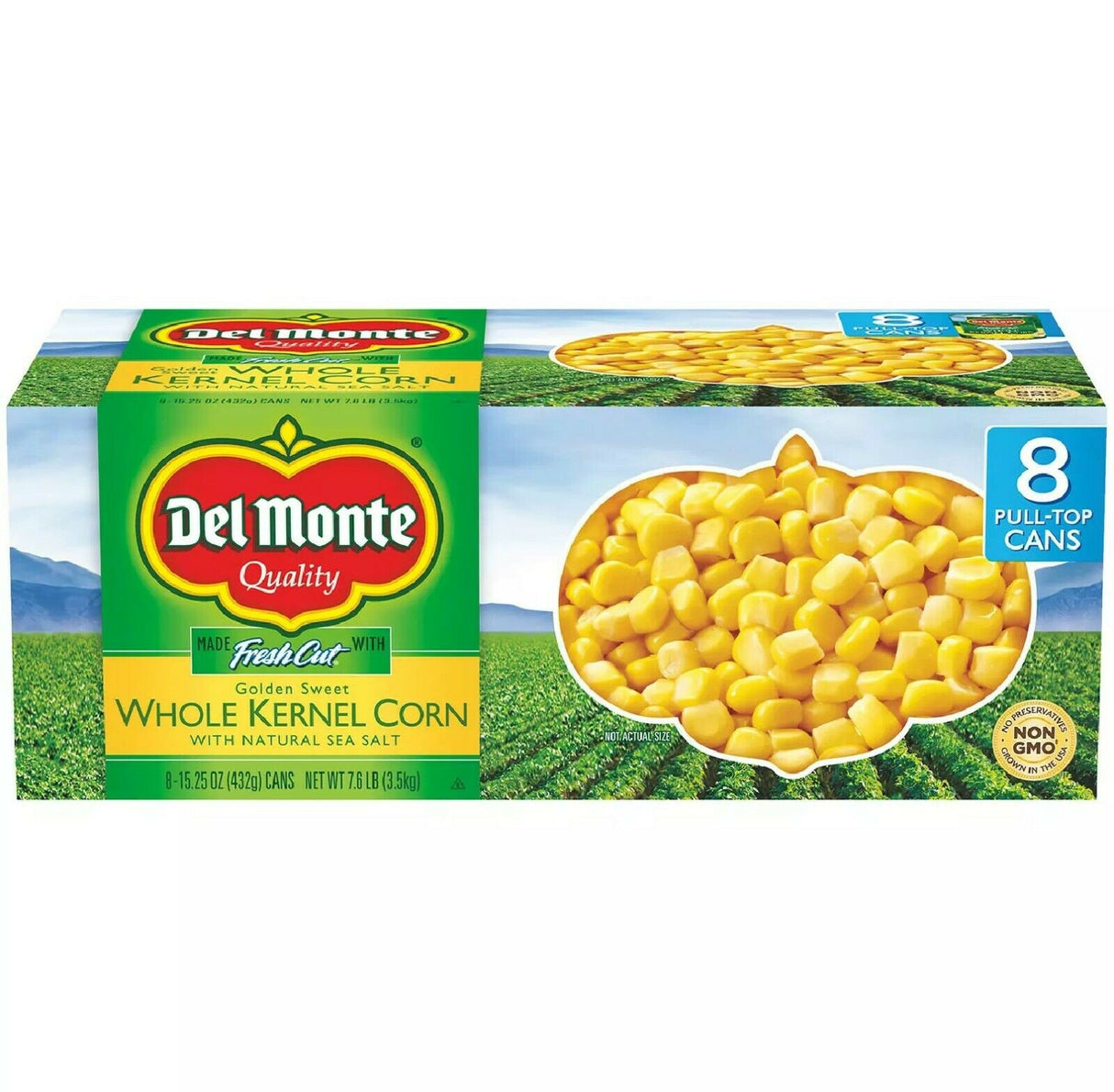 Choclo en Grano Entero Del Monte 8 un x 432 g