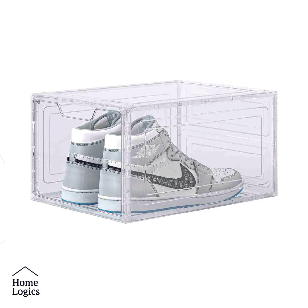 Set 2 Cajas Organizadoras Zapatillas Premium Home Logics 1 un