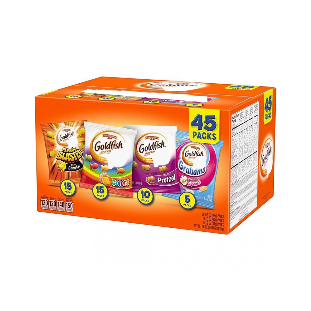 Galletas Goldfish Variedades Pepperidge Farm 45 un x 37 g