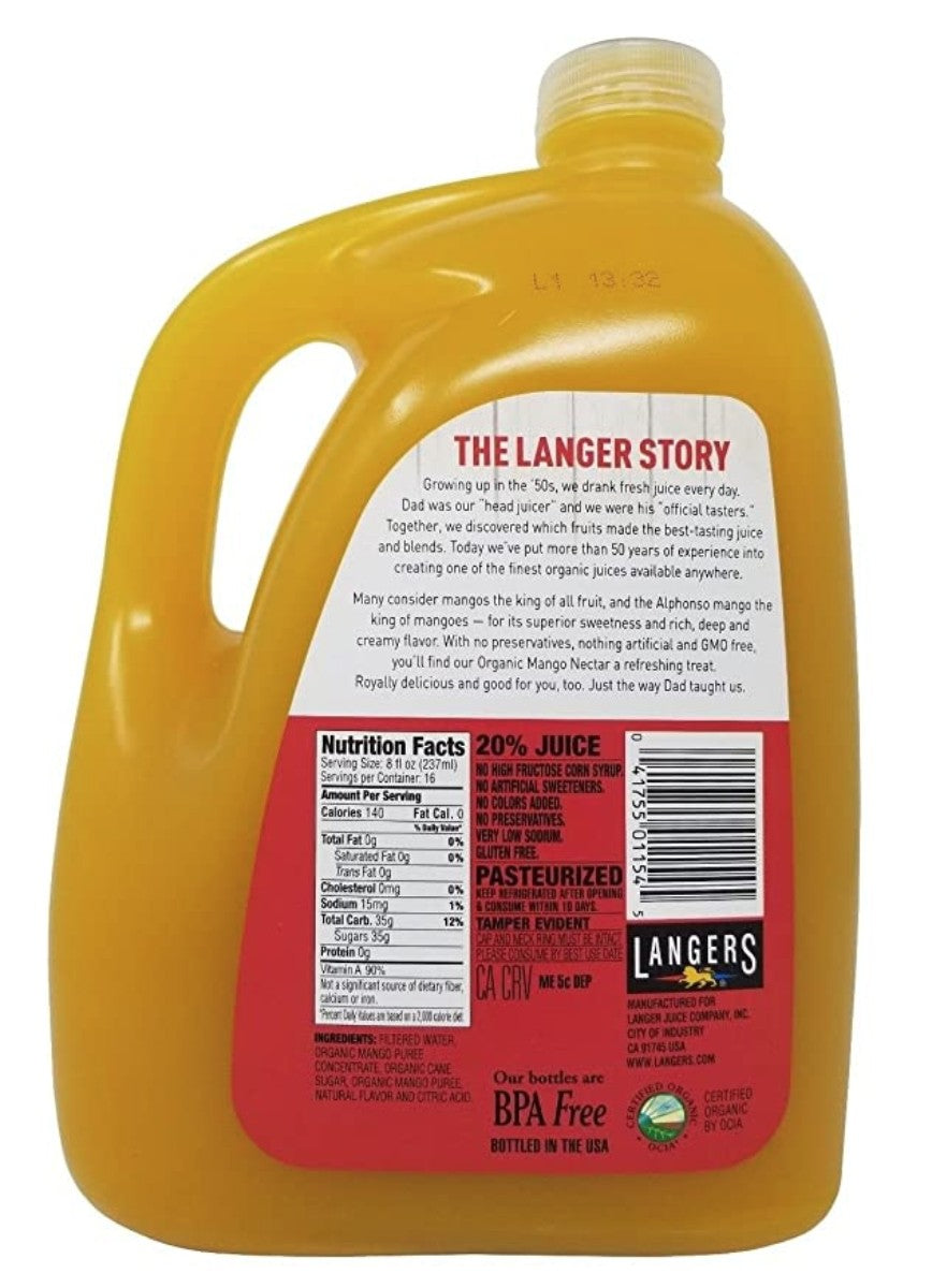 Néctar de Mango Langers 3.78 L