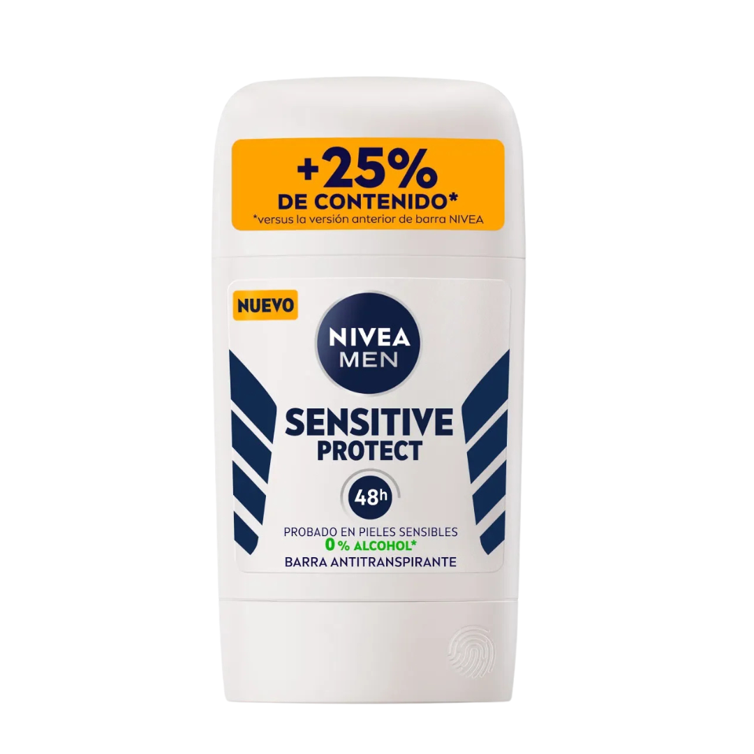 Desodorante barra Sensitive Protect Nivea 54 g