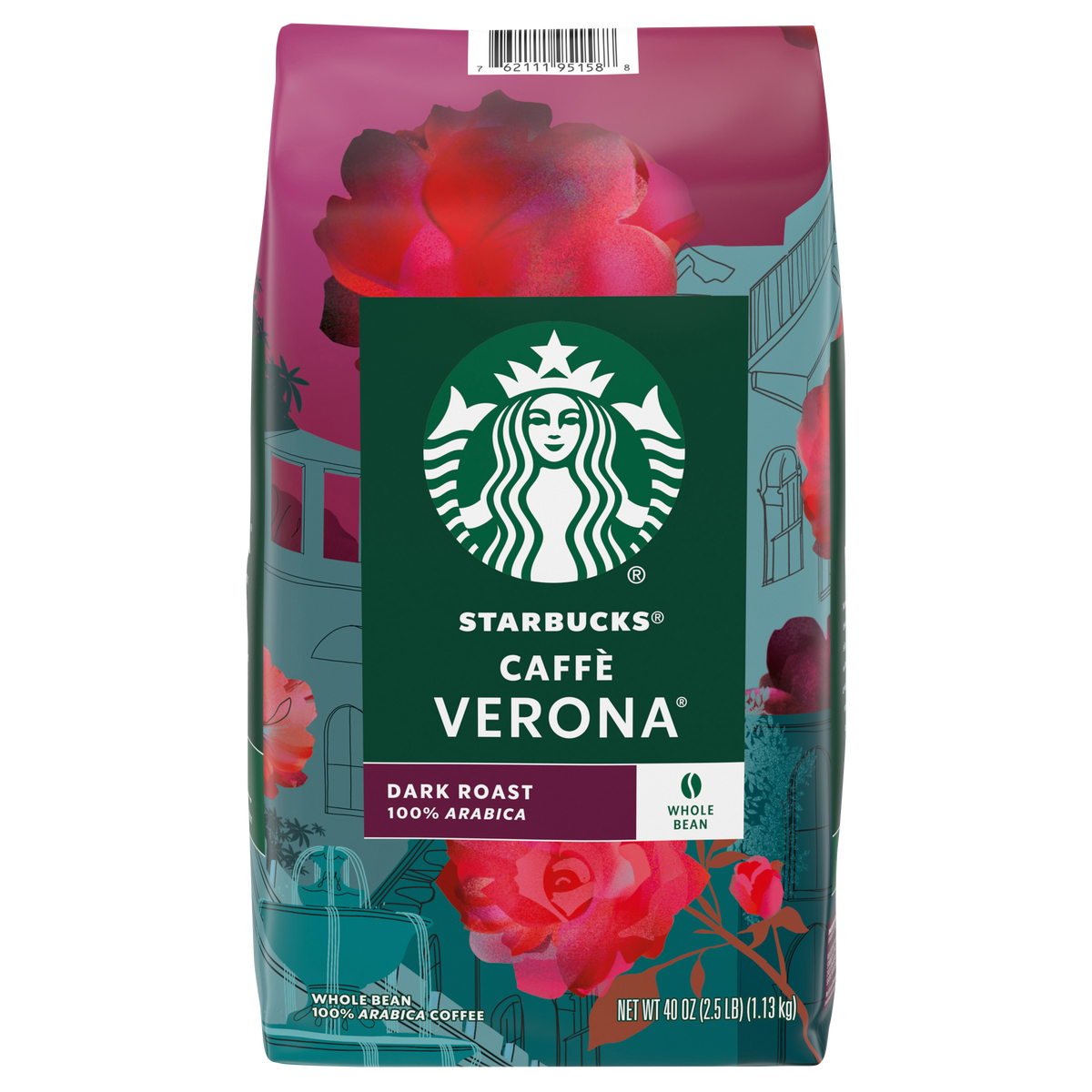 Café Verona Dark Grano Entero Starbucks 1,13 Kg