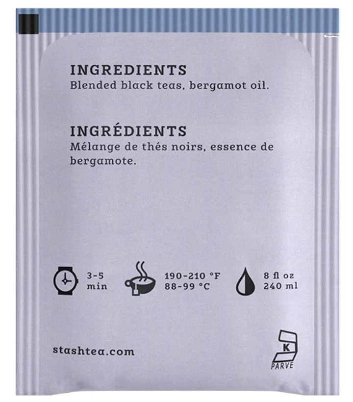 Té Earl Grey Stash 57 g 30 un