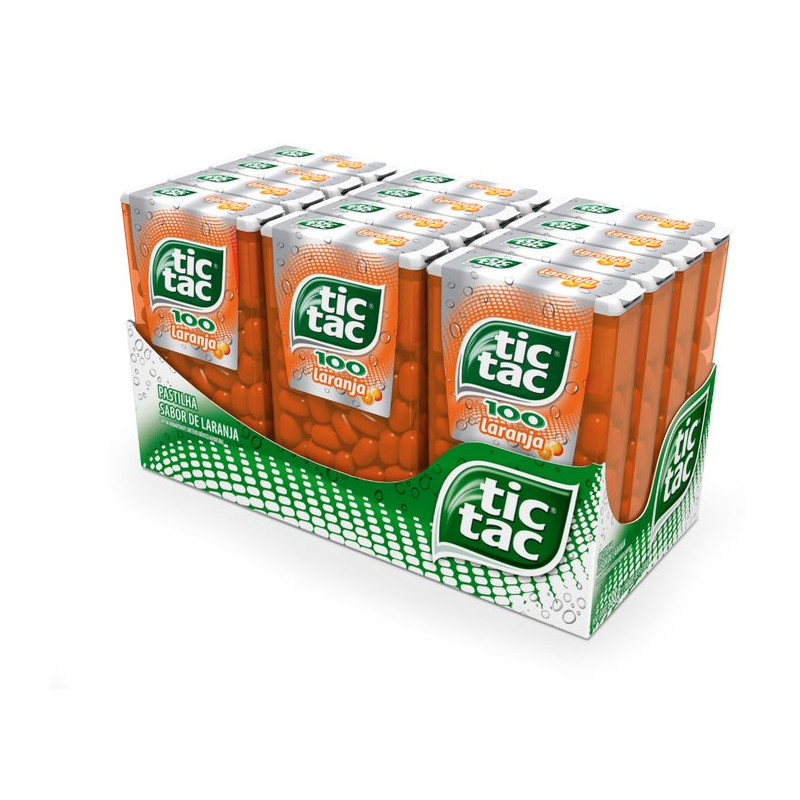 Caramelo Naranja Tic Tac 12 x 49 g