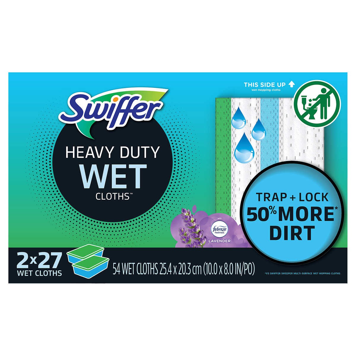 Mopas Superficies Húmedas Sweeper Lavanda Swiffer 54 un