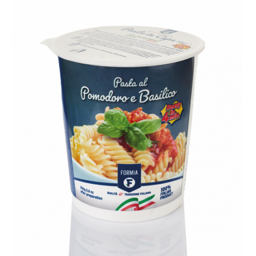 Pasta Lista Fusilli Tomate Albahaca Mozzarella Pasta Formia 70 g