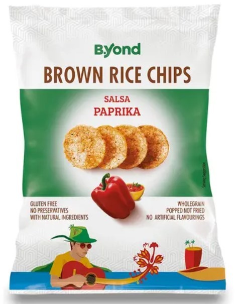 Chips Arroz Nordic Salsa Paprika B.Yond 12 x 70 g