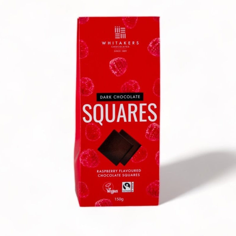 Chocolate Negro Frambuesa Squares Whitakers 150 g