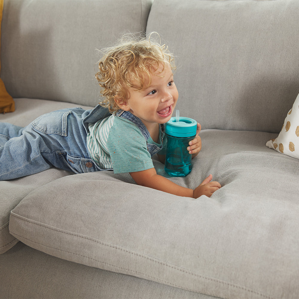 Vaso Niños Bombilla Weighted Straw 300 ml NUK 1 un