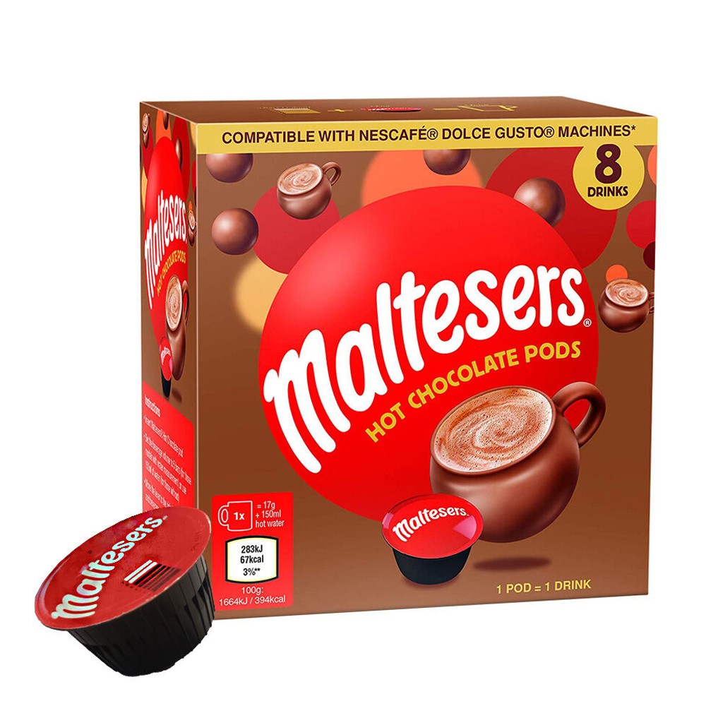 Chocolate Caliente en Cápsulas Maltesers 8 un