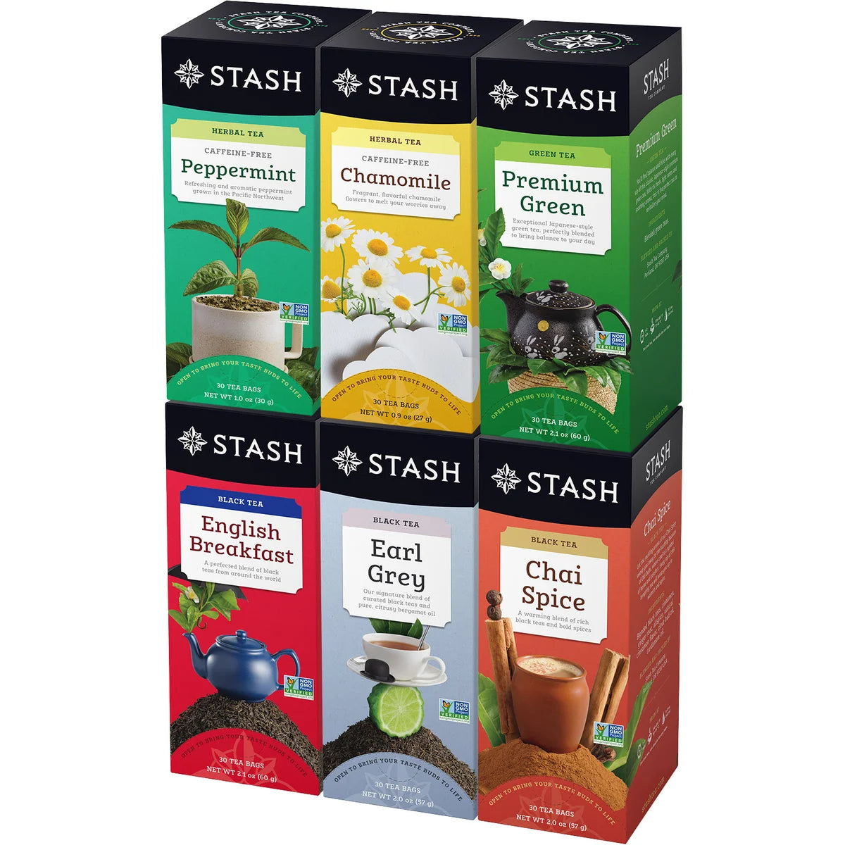 Té Variedades Stash 291 g 180 un