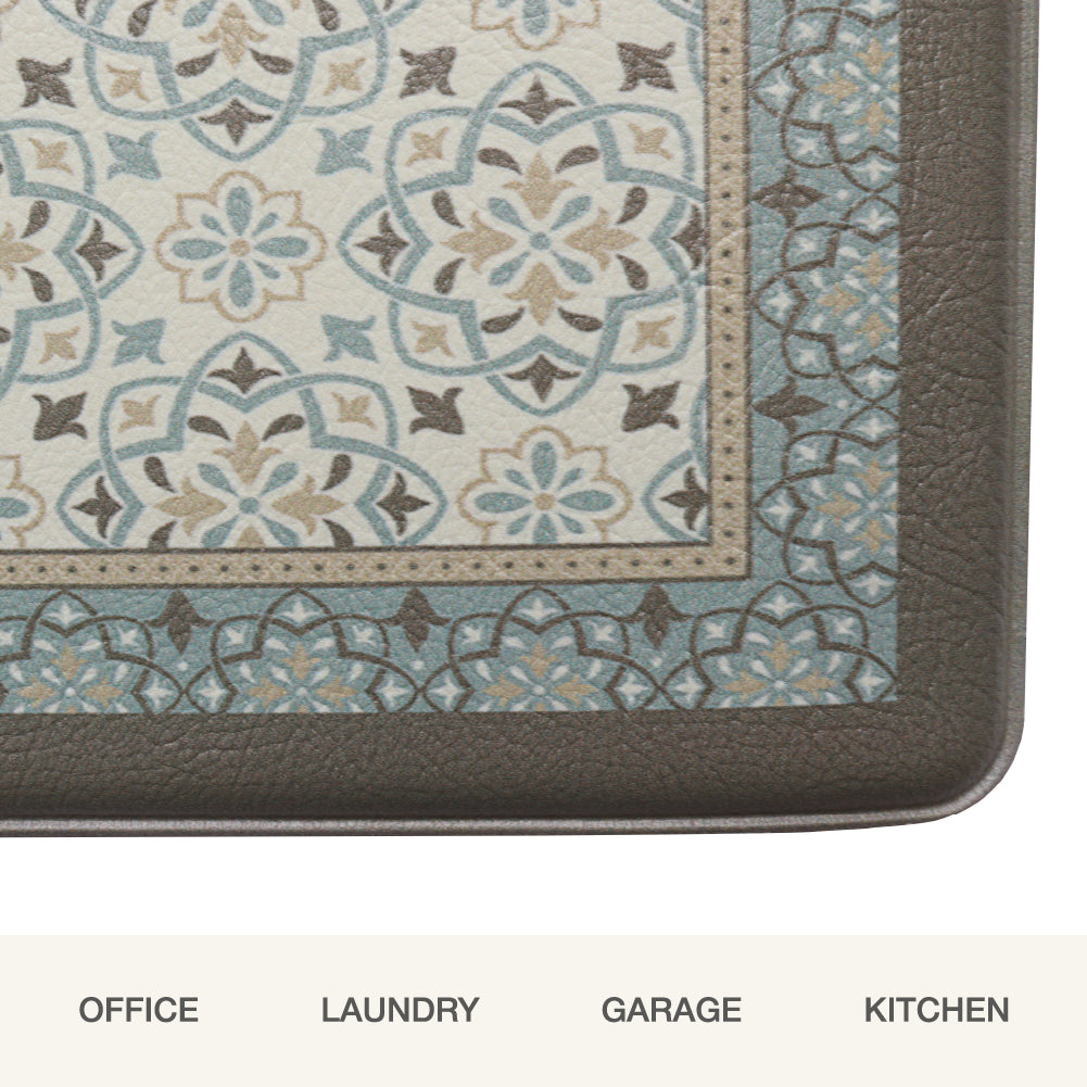 Set de 2 Alfombras Anti Fatiga Gris 12 mm Home Logics 1 un