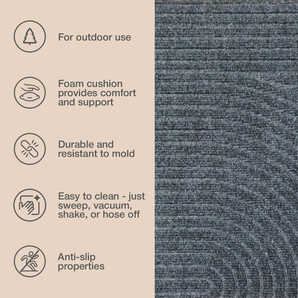 Choapino Grey 50 x 80 cm Home Logics 1 un