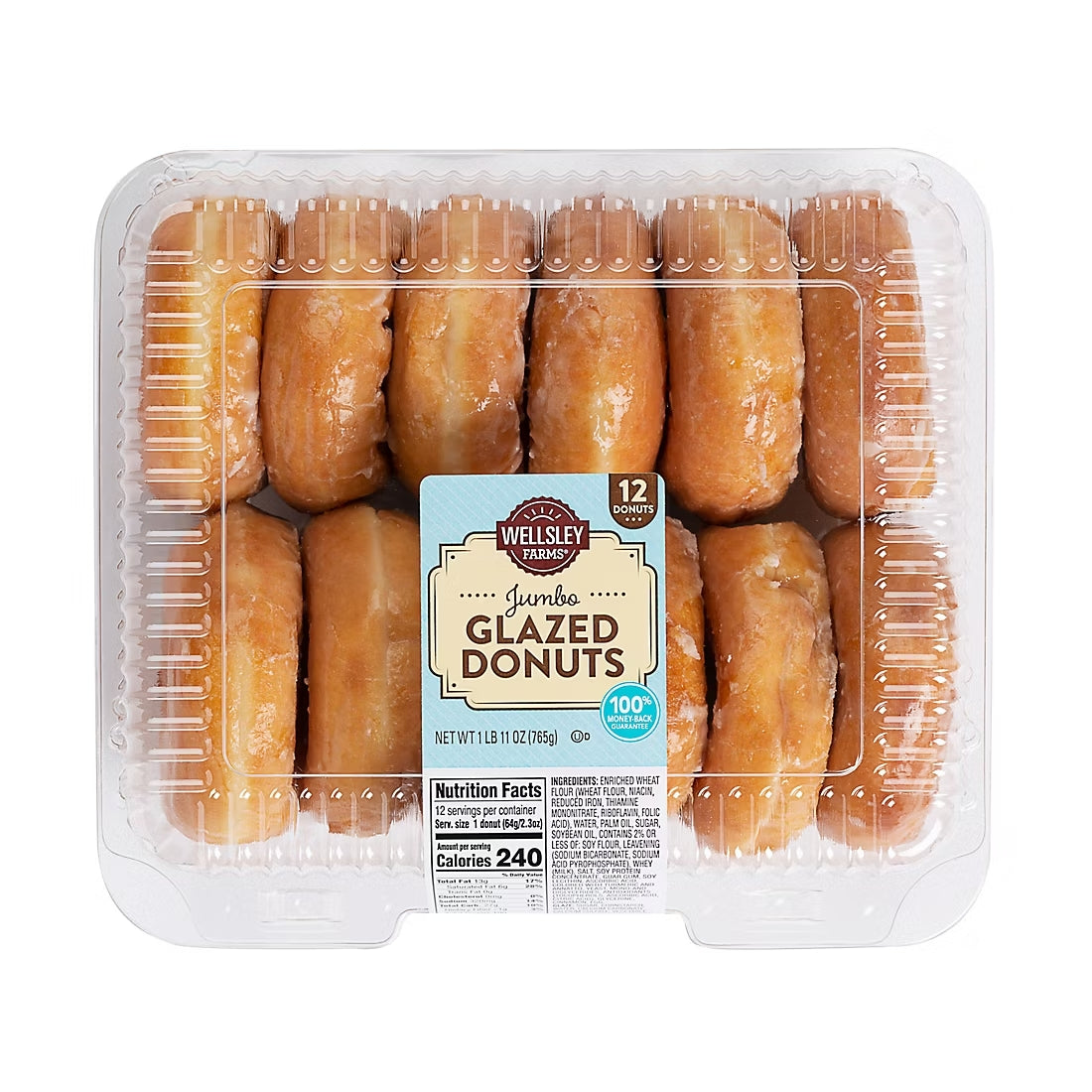 Donuts Glaseadas Wellsley Farms 12 x 63.7 g