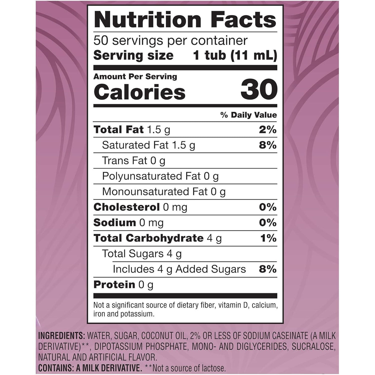 Crema para Café Individual Italian Sweet Coffee-Mate Nestle 50 un x 11 ml