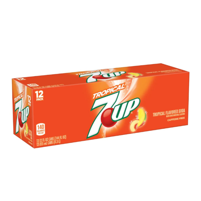 Bebidas Tropical Lata 7 Up 12 un x 355 ml