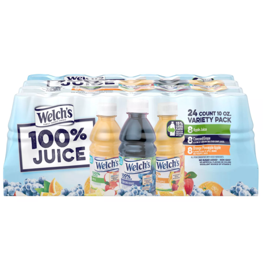 Jugo Natural de Fruta Variedades Welch's 24 un x 295 ml