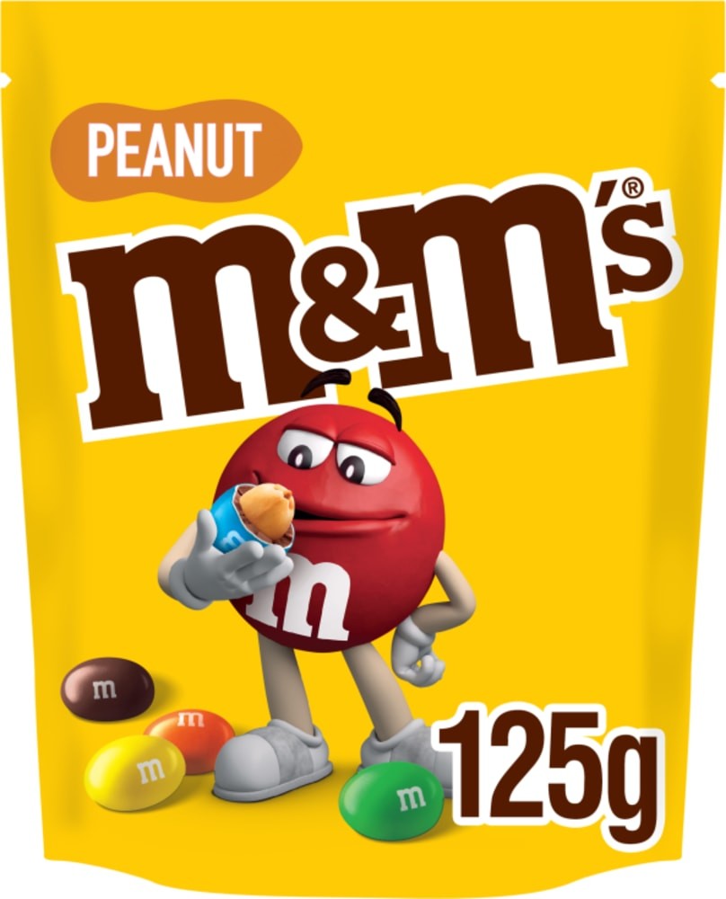 Chocolate Maní Pouch M&M's 12 x 125 g