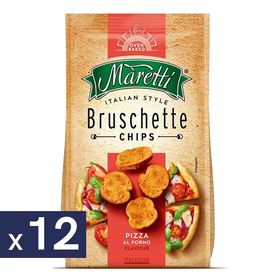 Tostadas Pizza Bruschette Maretti Bakery 12 x 140 g