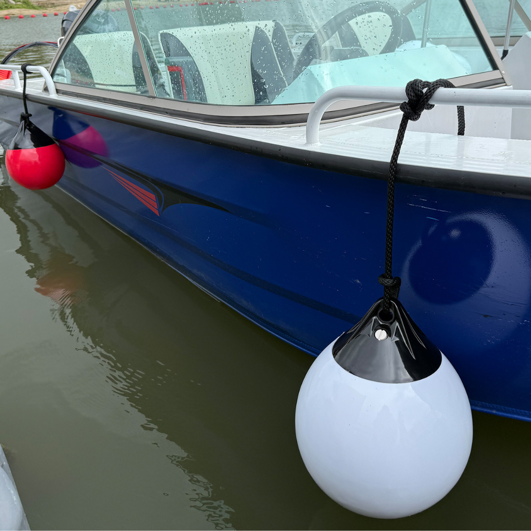 Boya Inflable Redonda Blanca A1 Seawave 1 un