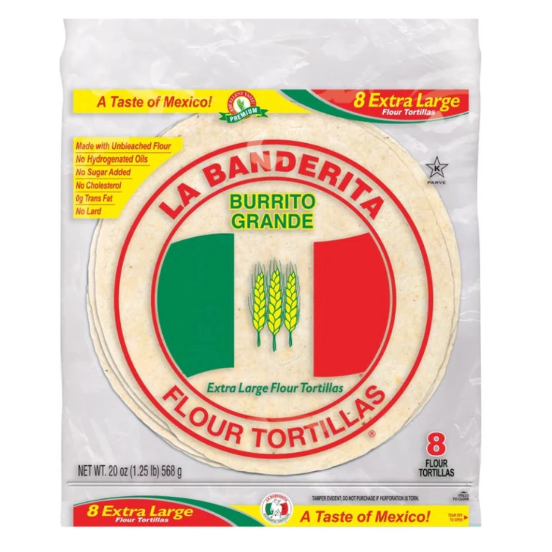 Tortillas Burrito La Banderita 568 g