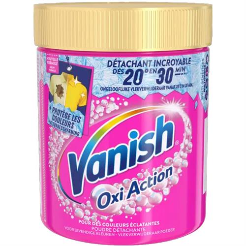 Quitamanchas en Polvo Ropa Color Gold Oxi Action Pink Vanish 960 g