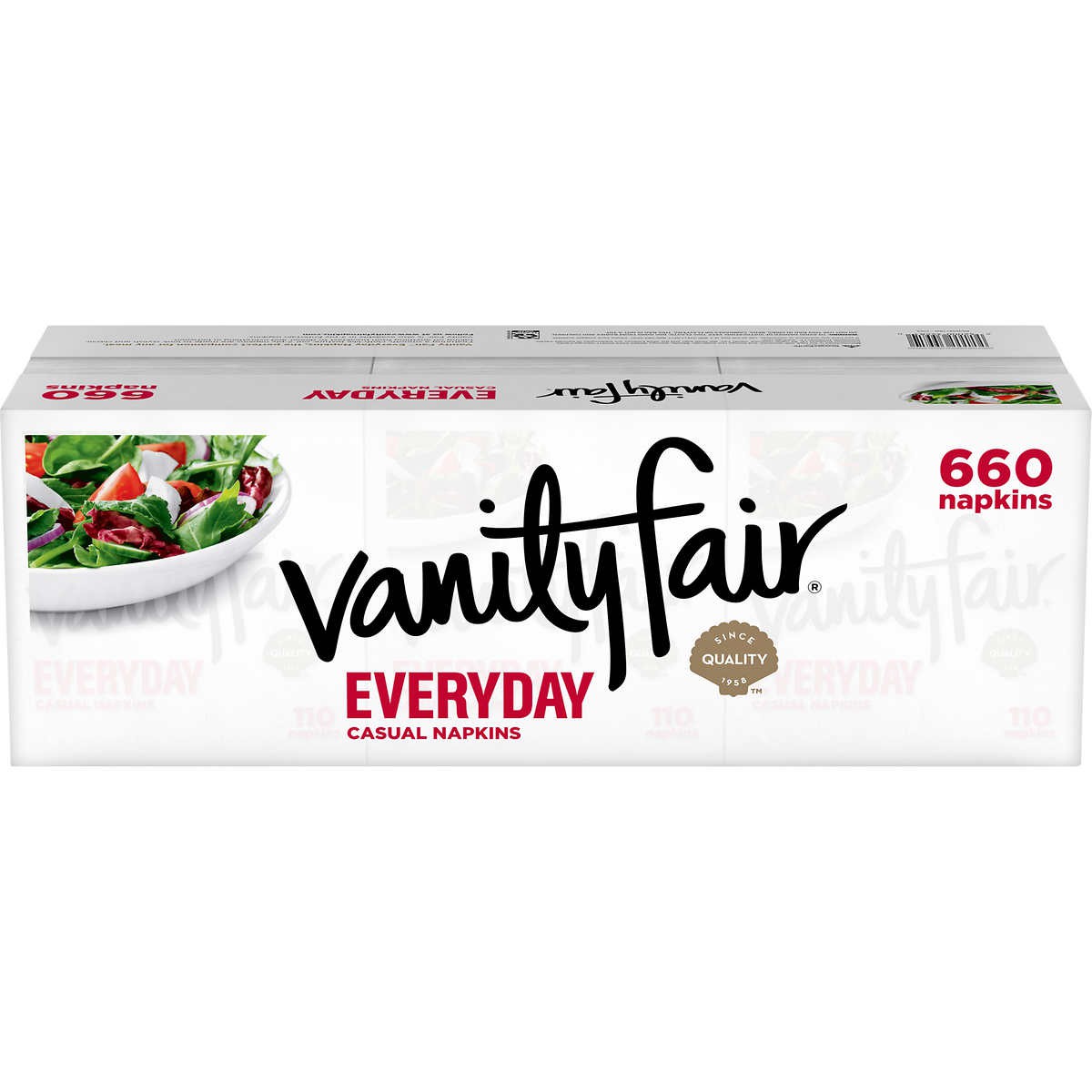 Servilletas Vanity Fair 6 pack x 110 un