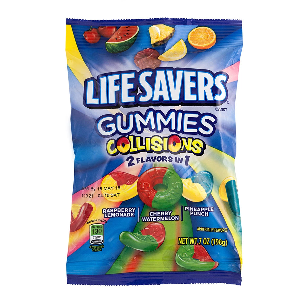 Gomitas Collisions Lifesavers 198 g