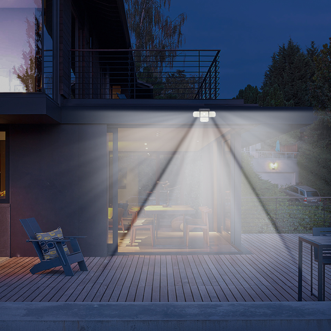 Foco Solar de Muro con Sensor Grande Oris 1 un