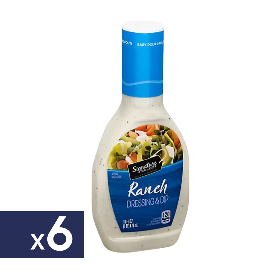 Aderezo Ranch Signature Select 6 x 473 ml
