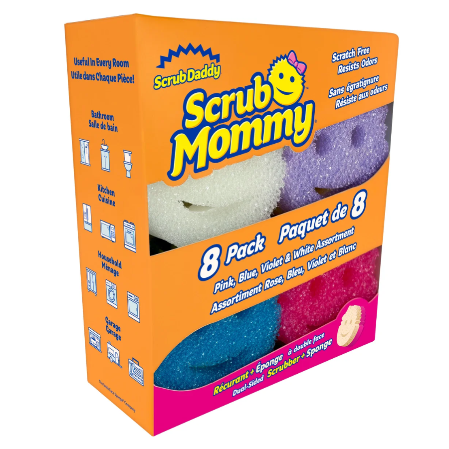 Esponjas Mommy Colors Scrub Daddy 8 un