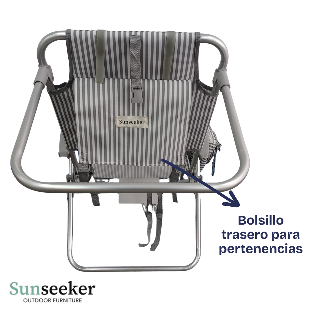 Silla de Playa Alta Bondi Sunseeker 1 un