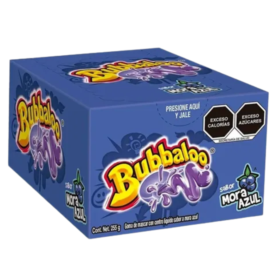Chicles Mora Azul Bubbaloo 47 un x 5 g