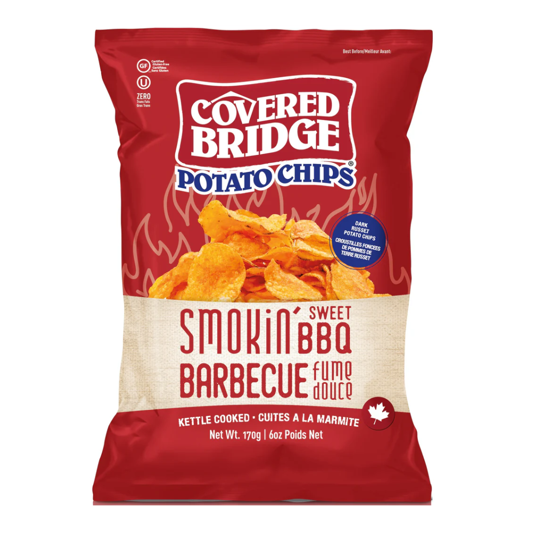 Papas Fritas BBQ Covered Bridge 170 g