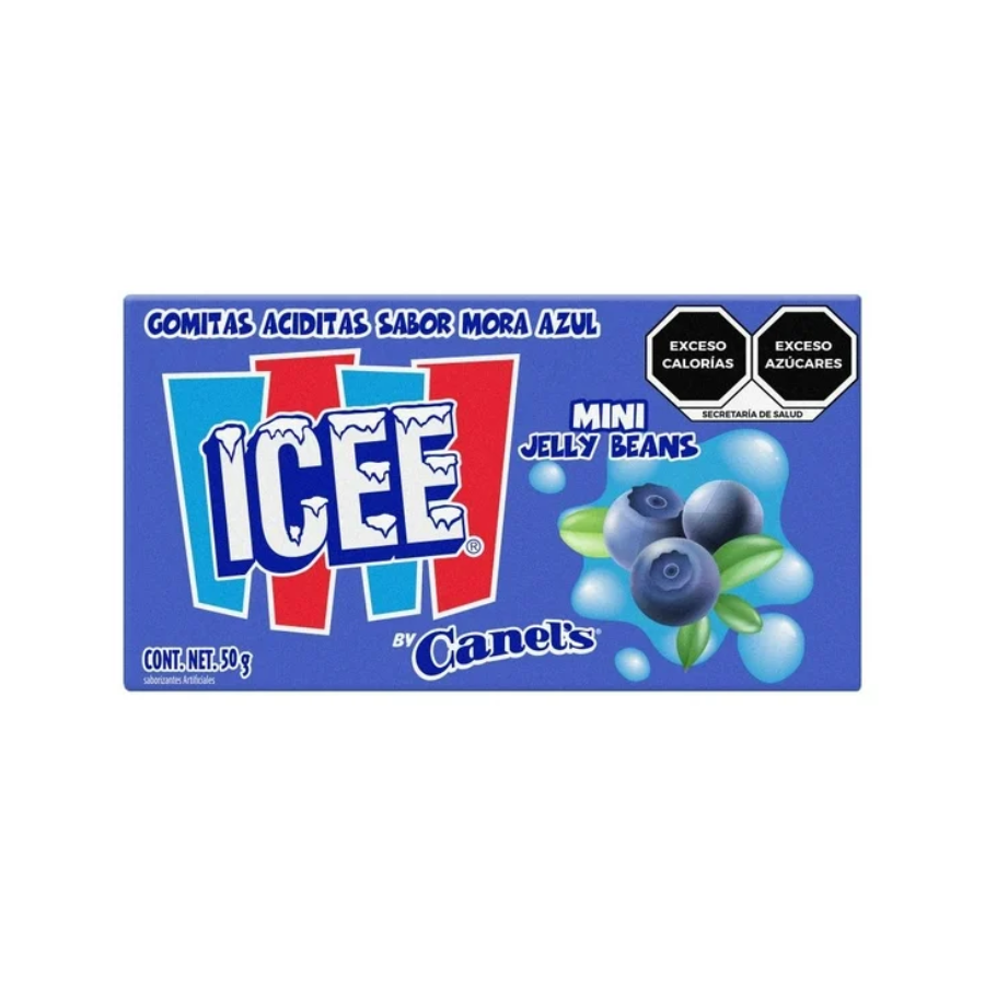 Gomitas Icee Mora Azul Mini Canel's 9 un x 50 g