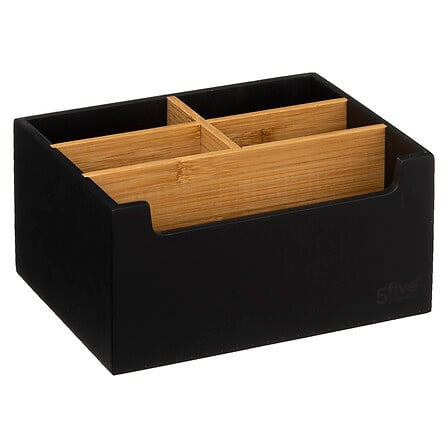 Organizador 5 Divisiones Natureo Black 5five 1 un
