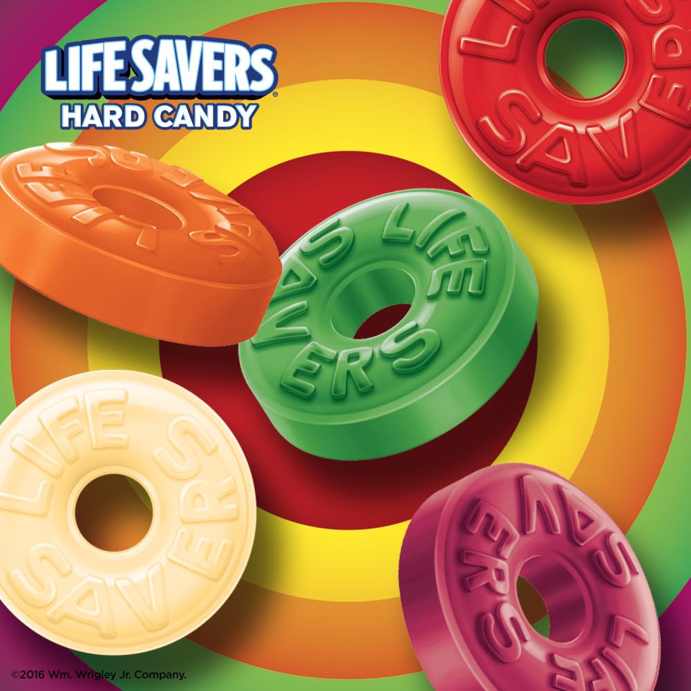 Caramelos Duros Frutas Lifesavers 177 g