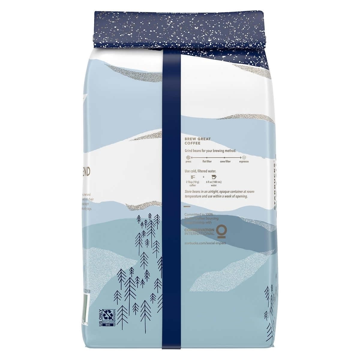 Café Winter Blend Grano Entero Starbucks 1,13 Kg