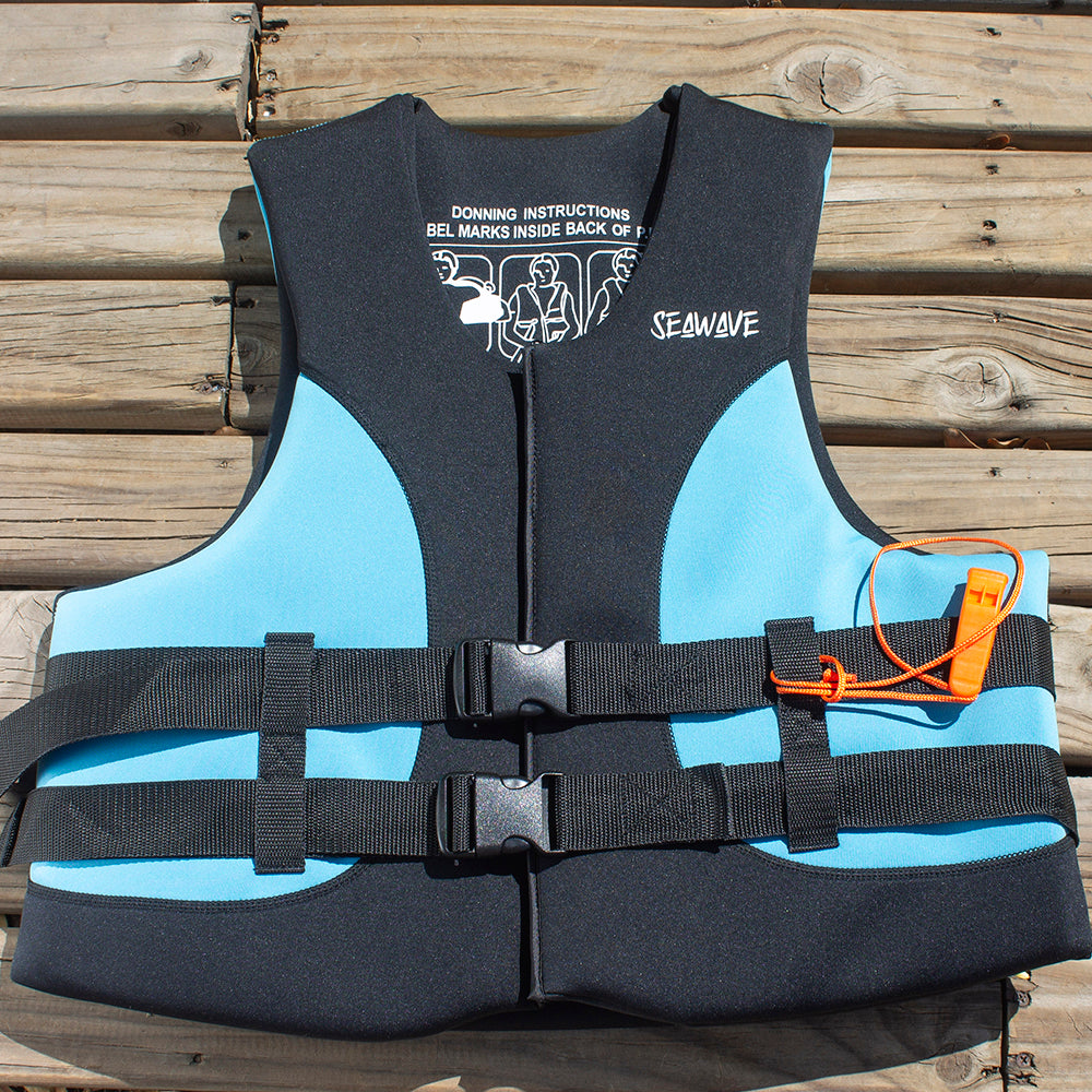 Chaleco Salvavidas Neopreno Blue XL Seawave 1 un