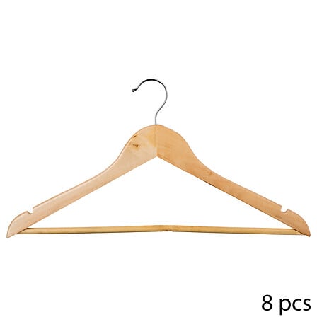 Set 8 Colgadores Madera 5five 1 un