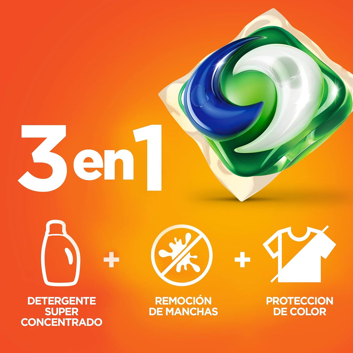 Detergente en Cápsulas Original Tide 16 un