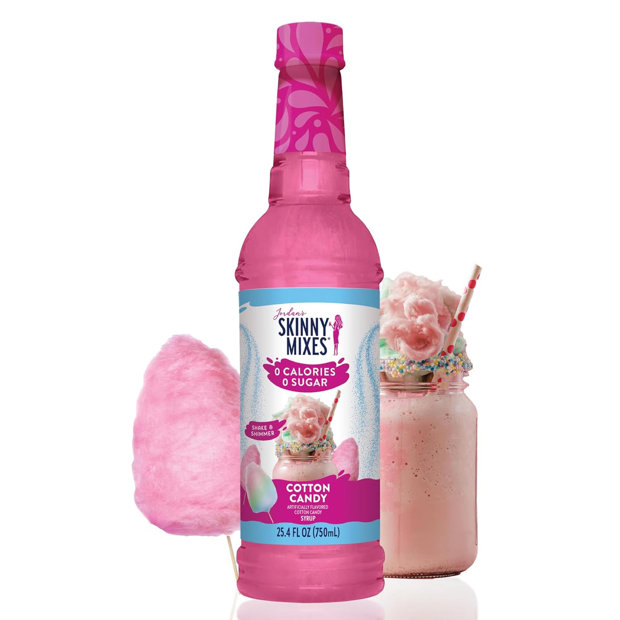 Syrup Cotton Candy sin Azúcar Skinny Mixes 750 ml
