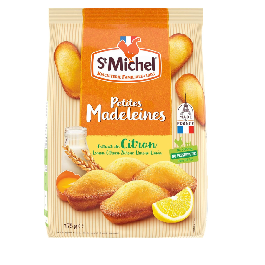 Galletas Petites Madeleines Limón St Michel 175 g