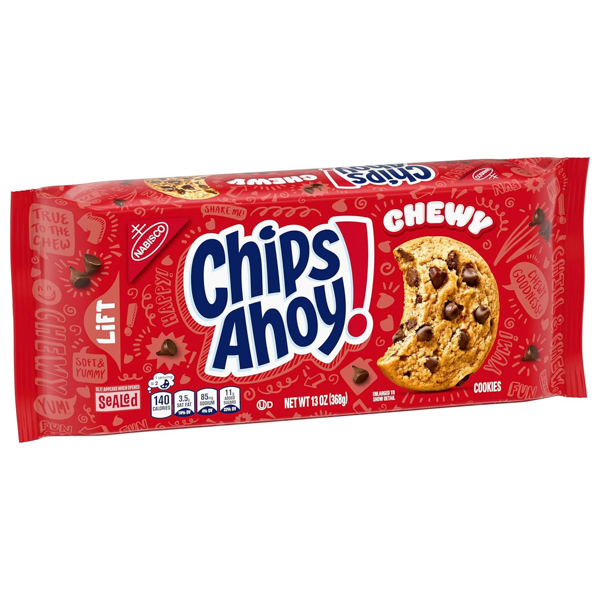 Galletas Chips Ahoy! Chewy Nabisco 368 g