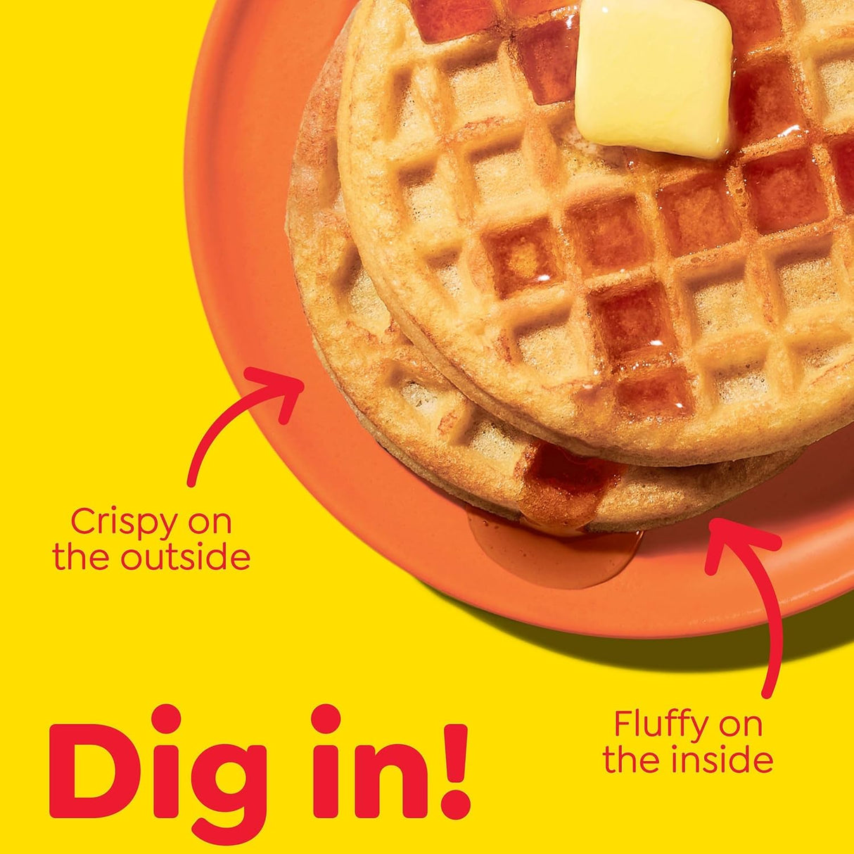 Waffles Eggo Homestyle Kellogg's 349 g