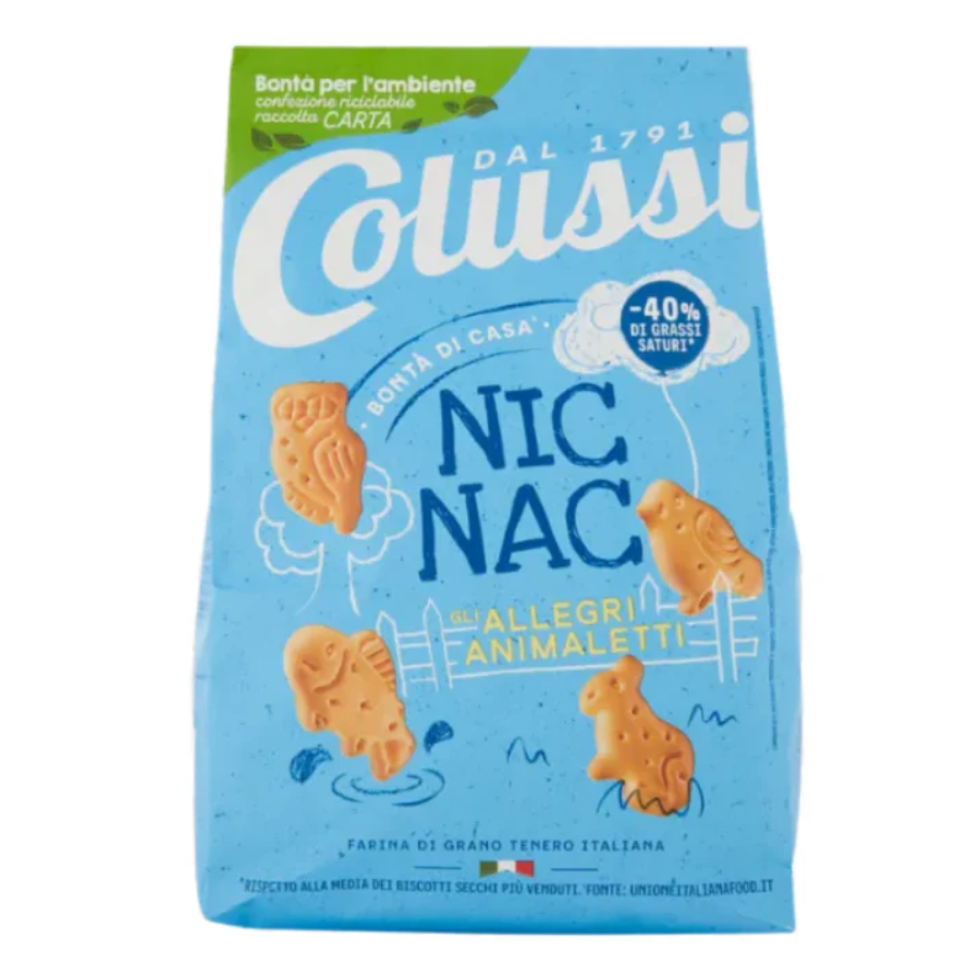 Galletas Biscotti Nic Nac Colussi 650 g