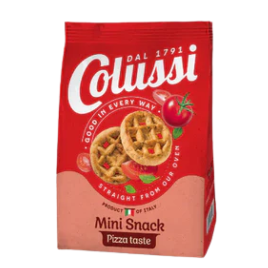 Galletitas Mini Snack Pizza Colussi 120 g